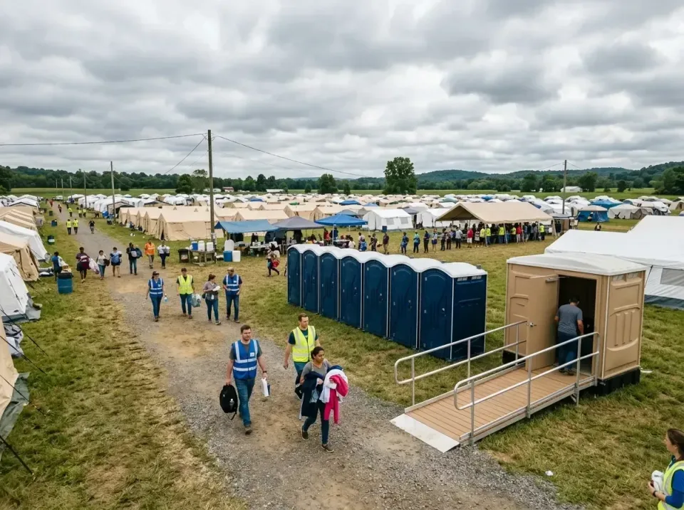 disaster-relief-camp-restrooms-010 — frequently asked questions, Dumpster & Portable Bathrooms Rental in Lauderdale, MN